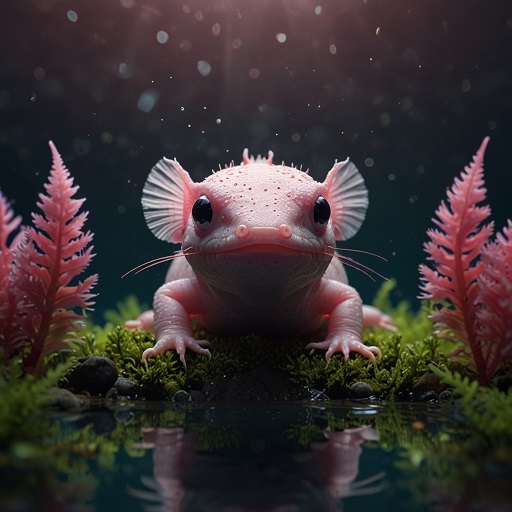 pink axolotl