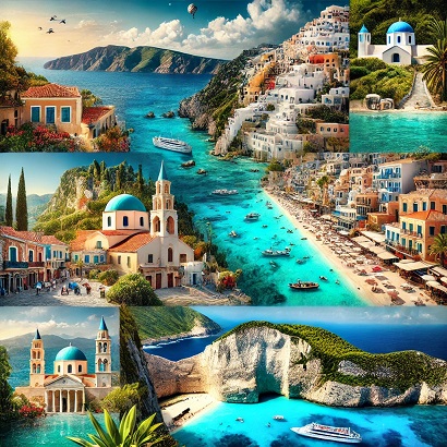 Greek Islands Ionian Sea